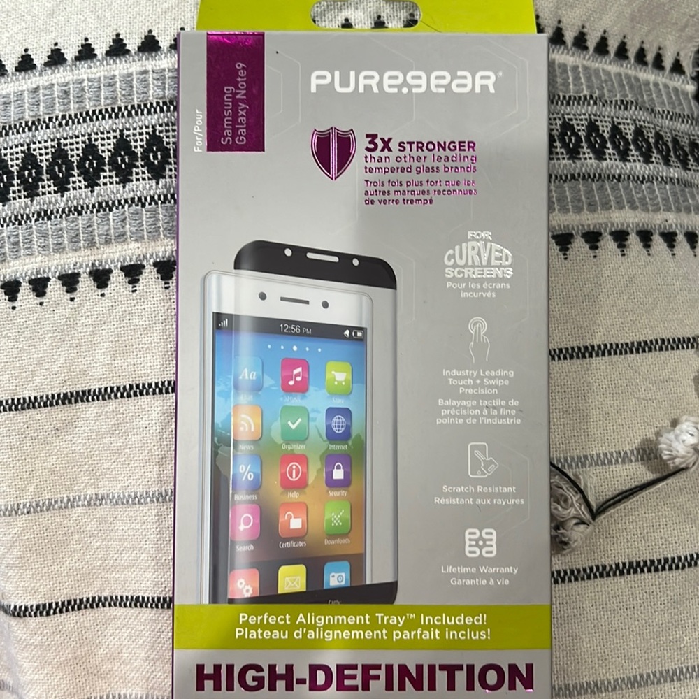 Samsung galaxy note9 tempered glass screen protector